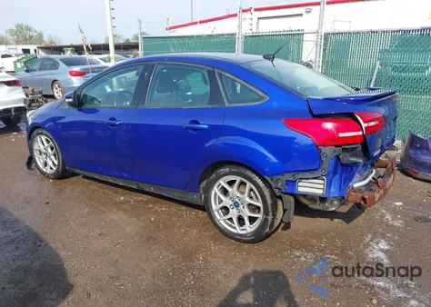 2015 Ford Focus Se from USA, damaged, VIN 1FADP3F27FL299443